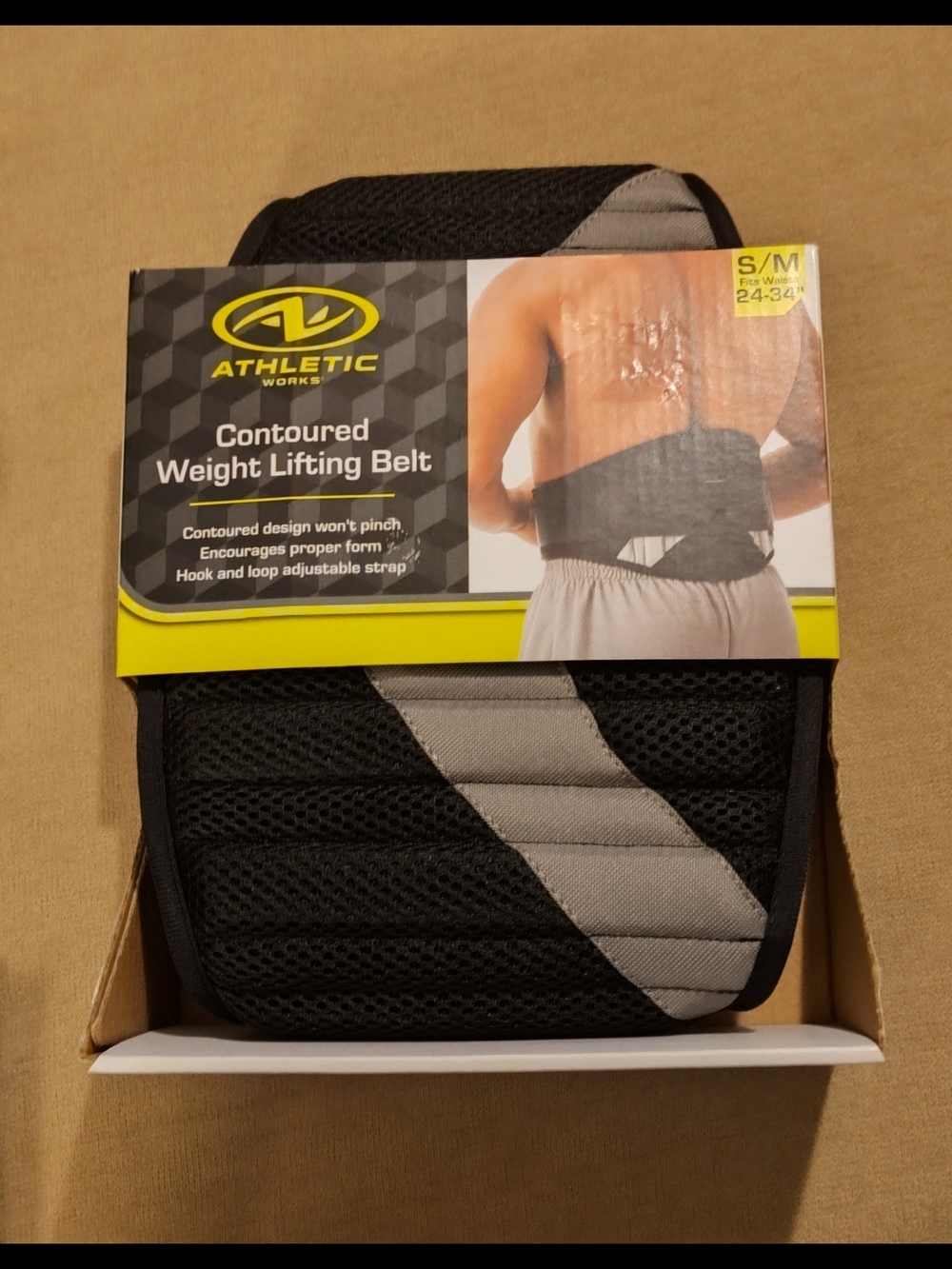 NWT! Athletic Works Contoured Weight Belt